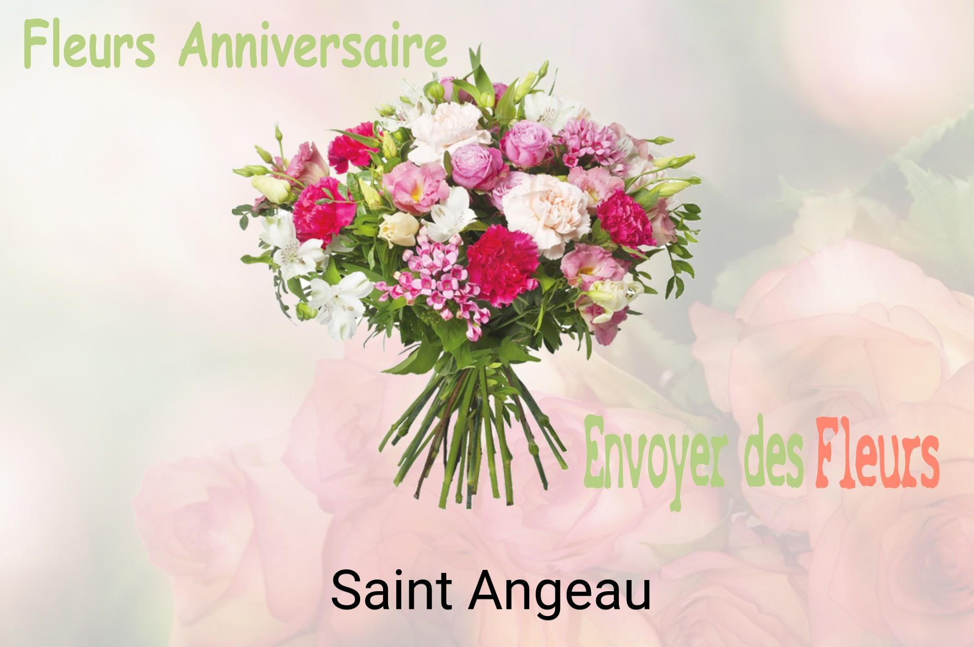 Bouquet de fleurs d’anniversaire livré à Saint-Angeau